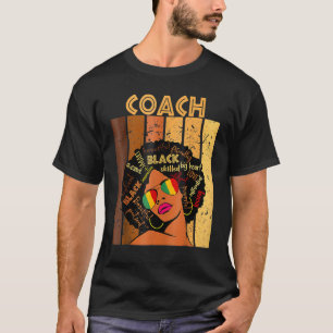 Camiseta Entrenador Melanin Mes de Historia Negra Mujeres d