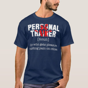 Camiseta Entrenador Personal Definition Workout Funny Lover