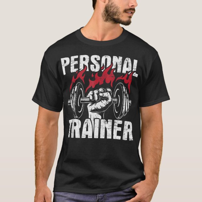 Camiseta Entrenador personal - Entrenamiento de entrenador  (Anverso)