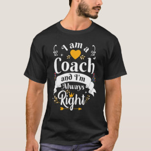 Camiseta Entrenador Siempre A La Derecha Mujeres Golf Natac