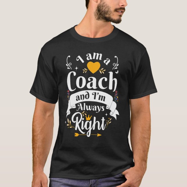 Camiseta Entrenador Siempre A La Derecha Mujeres Golf Natac (Anverso)