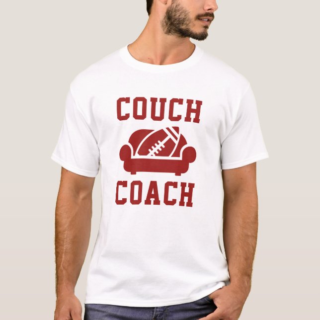 Camiseta Entrenador Sofá (Anverso)