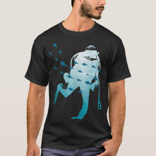 Camiseta Entrenador submarino de buceo submarino 1