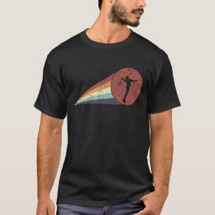 Camiseta Entrenador vintage de tenis Racket Single Doble Ra