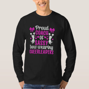 Camiseta Entrenadora de animadoras orgullosa Entrenadora de