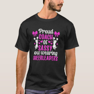 Camiseta Entrenadora de animadoras orgullosa Entrenadora de