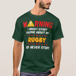 Camiseta Entrenadora De Fanático De Rugby Diciendo Chiste V