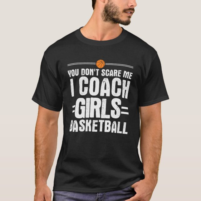 Camiseta Entrenadora divertida de baloncesto Hombres Entren (Anverso)