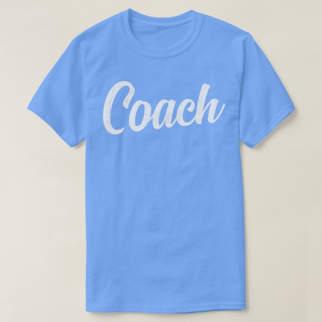 Camiseta Entrenadores de Coach Vintage (Diseño del anverso)