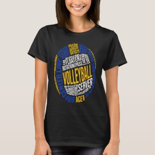 Camiseta Entrenadores de deportistas deportistas de voleibo