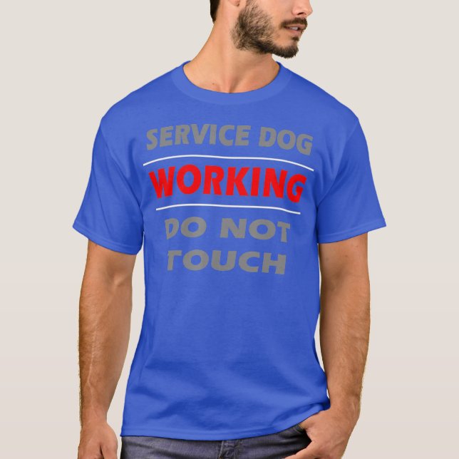 Camiseta Entrenadores De Perro De Servicio En Regalo De Man (Anverso)