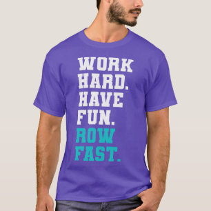 Camiseta Entrenadores de Remo Starboard Port Timonel Trabaj