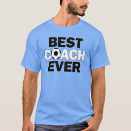 Camiseta Entrenadores masculinos de fútbol mejor entrenador