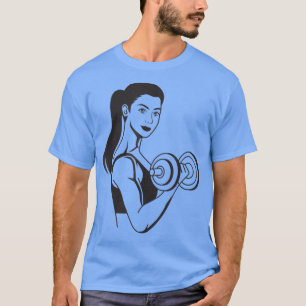 Camiseta Entrenadores para ropa de fitness de gimnasia de e