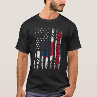 Camiseta Entrenamiento Clásico de Artes Marciales de Taekwo