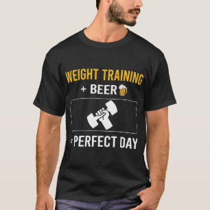 Camiseta Entrenamiento con Pesas Día de la Cerveza