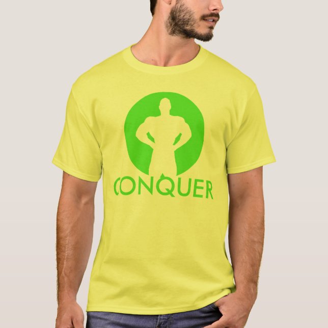 CAMISETA ENTRENAMIENTO CONQUISTAR GIMNASIO (Anverso)