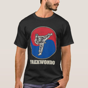 Camiseta Entrenamiento de Arte Marcial de Kickboxing de Tae