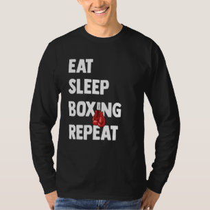 Camiseta Entrenamiento de boxeo Jab Upper Cut Punch Knockdo