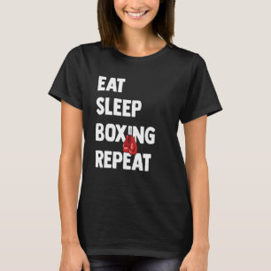 Camiseta Entrenamiento de boxeo Jab Upper Cut Punch Knockdo