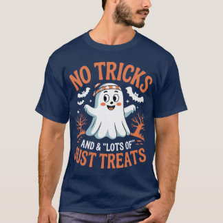 Camiseta Entrenamiento de Burpees de Fantasmas de Halloween