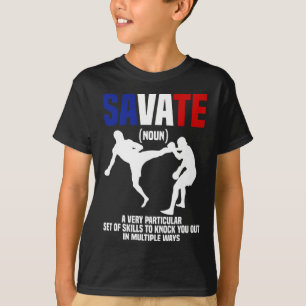 Camiseta Entrenamiento de defensa personal con equipo de Sa