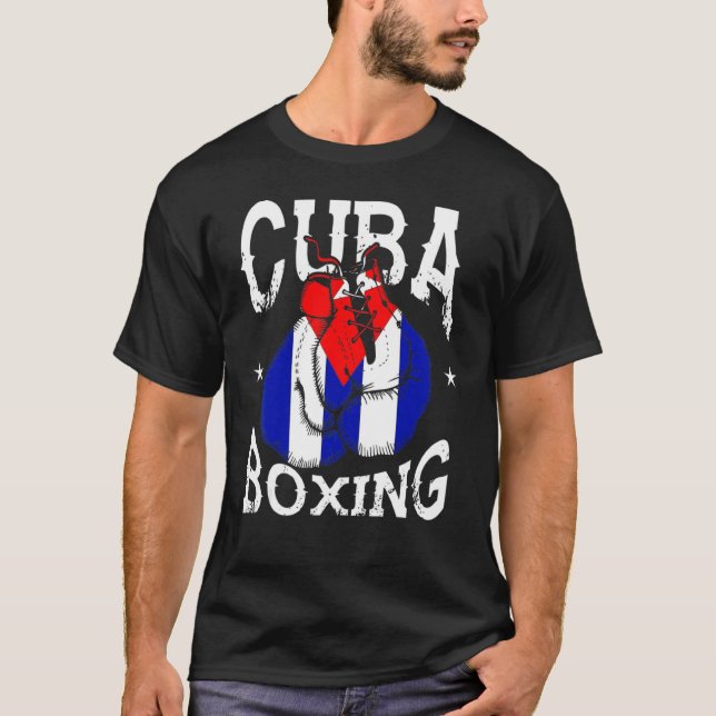 Camiseta Entrenamiento de entrenador de boxeo en Cuba (Anverso)