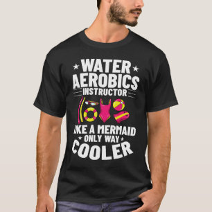Camiseta Entrenamiento de Fitness Aeróbico Acuático Aqua Aq