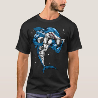 Camiseta Entrenamiento de fitness de tiburón