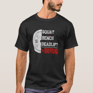 Camiseta Entrenamiento de fuerza de levantamiento de potenc
