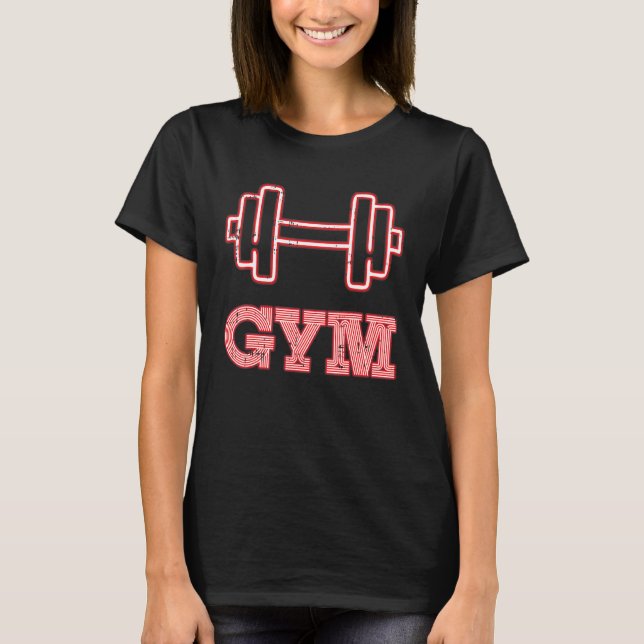 Camiseta Entrenamiento de gimnasia Levantamiento de peso Gu (Anverso)