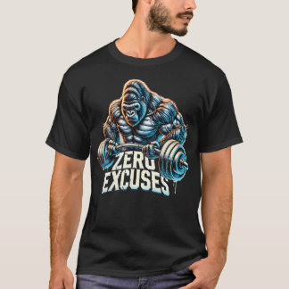 Camiseta Entrenamiento de gimnasio con pesas Gorila bombead