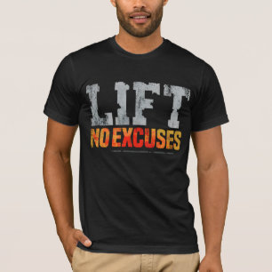 CAMISETA ENTRENAMIENTO DE GIMNASIO SIN EXCUSAS