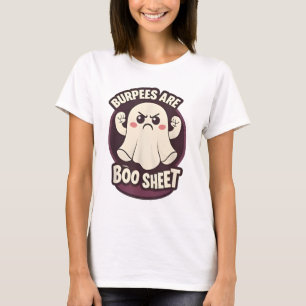 Camiseta Entrenamiento de Halloween con Burpees Divertidos