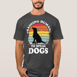 Camiseta Entrenamiento De Humanos Para Hablar De Entrenamie