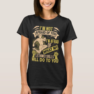 Camiseta Entrenamiento de instructor de boxeo birmano Lethw