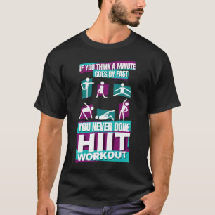 Camiseta Entrenamiento de intensidad alta de HIIT Intervall