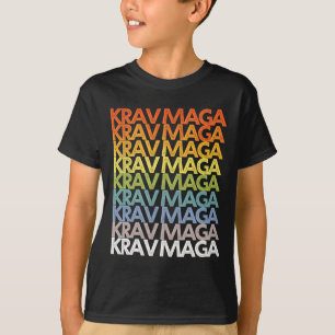 Camiseta Entrenamiento de Krav Mega Autodefensa Artes Marci