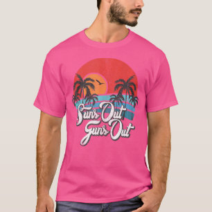 Camiseta Entrenamiento de músculos Gimnasio Suns Out Guns O