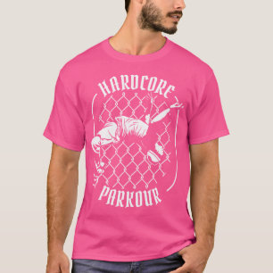 Camiseta Entrenamiento de Parkour Extremo Pared de Carrera 