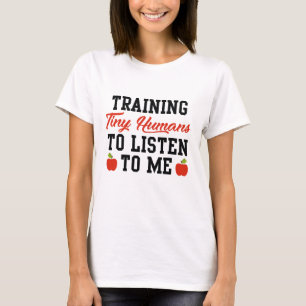 Camiseta Entrenamiento De Pequeños Humanos Para Escucharme