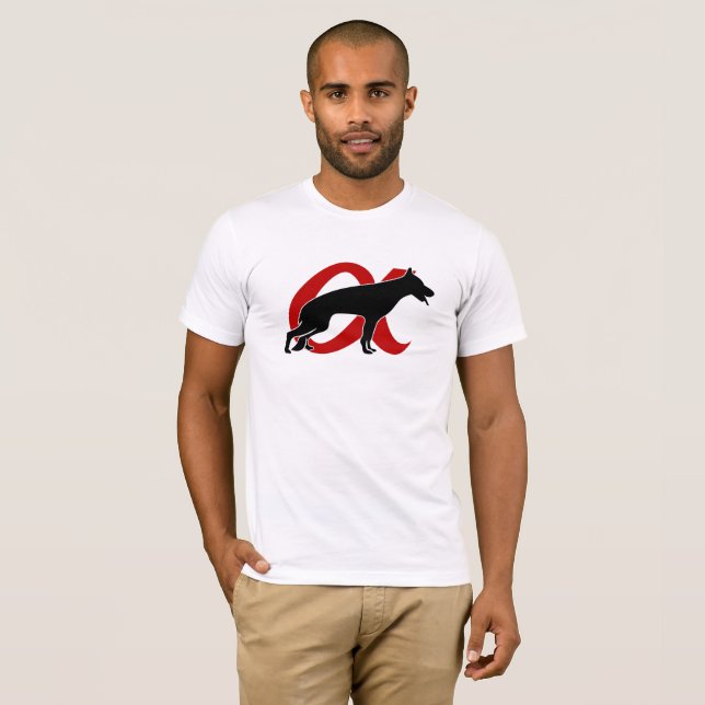 Camiseta entrenamiento de perros k9 (Anverso completo)