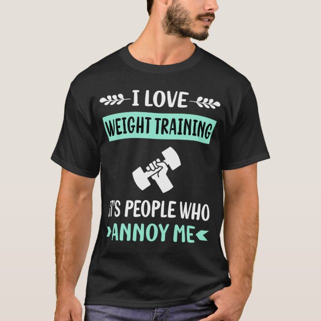 Camiseta Entrenamiento de Peso Molesto (Anverso)