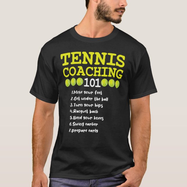 Camiseta Entrenamiento de tenis 101 mejores consejos de ent (Anverso)