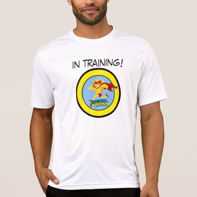 Camiseta Entrenamiento del maratón de Wisconsin (Anverso)