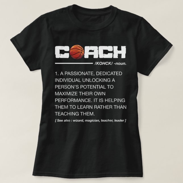 Camiseta Entrenamiento divertido de definición de entrenado (Diseño del anverso)