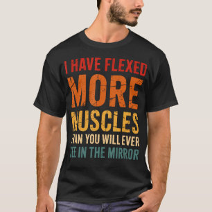 Camiseta Entrenamiento Divertido en el Gimnasio Levantamien