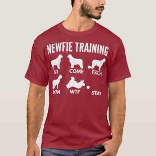 Camiseta Entrenamiento en Newfie - Trucos de perros en Terr