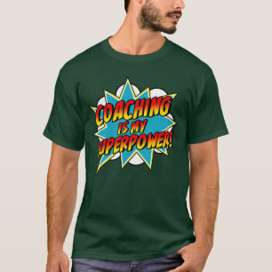 Camiseta Entrenamiento Es Mi Superpoder Retro Cómic Entrena