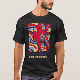 Camiseta Entrenamiento Marcial de Kickboxing Karate Taekwon